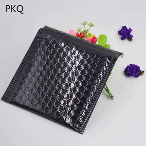 Planet Gates 15*13cm black plastic Bubble Envelopes Bags Mailers Padded Shipping Envelope With Bubble Mailing Bag Business Supplies