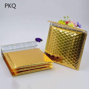 Planet Gates 15*13cm black plastic Bubble Envelopes Bags Mailers Padded Shipping Envelope With Bubble Mailing Bag Business Supplies