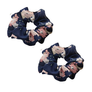 2 Pcs Scrunchie Gumka Do Wlosow Scrunchies Women Hair Accessories Femme Elastic Hair Bands Fashion Chouchou Schrunchies