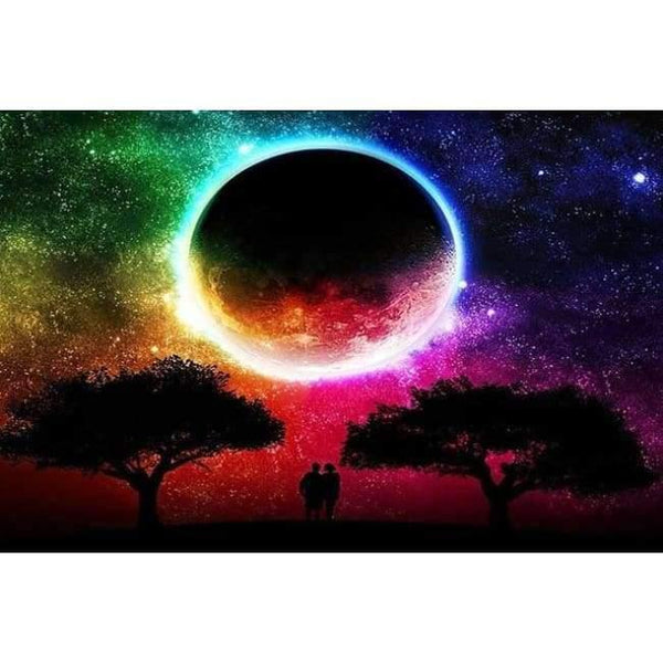 Planet Gates 15 / 20*30cm / China Diamond Painting,Starry Sky,5D,DIY,Needlework,Embroidery,Cross Stitch,Round Rhinestone,Decoration,Crafts,Fashion,Art,Gift