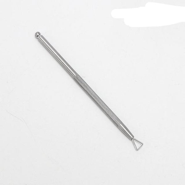 Planet Gates 15 21 Style Rainbow Stainless Steel Nail Cuticle Pusher Tweezer Nail Art Files UV Gel Polish Remove Manicure Care Groove Clean Tool