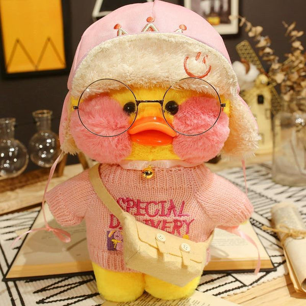 30cm Kawaii Yellow Duck Plush Toys Hyaluronic Acid Little Yellow Duck Doll Stuffed Toys Children Girls Birthday Valentine Gifts