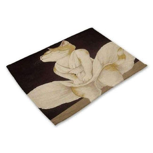 Planet Gates 15 / 42X32CM Designs Cartoon Cat Table Mats For Dining Table Mermaid King Bowl Tableware Pad Coaster Kitchen Accessories Retro