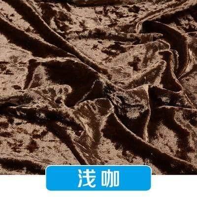 Planet Gates 15 / 50cm X 160cm Gold Velvet Diamond Luster Fabric For Dress Stretch Gentle Thin Flannel Cloth Diy Clothes Shirt Sewing Handmade Patchwork