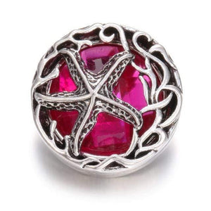 Planet Gates 15 6pcs/lot New Snaps Jewelry High Quality Love Heart  18mm Metal Snap Buttons DIY Charms Button Jewerly