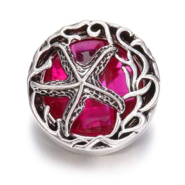 Planet Gates 15 6pcs/lot New Snaps Jewelry High Quality Love Heart  18mm Metal Snap Buttons DIY Charms Button Jewerly