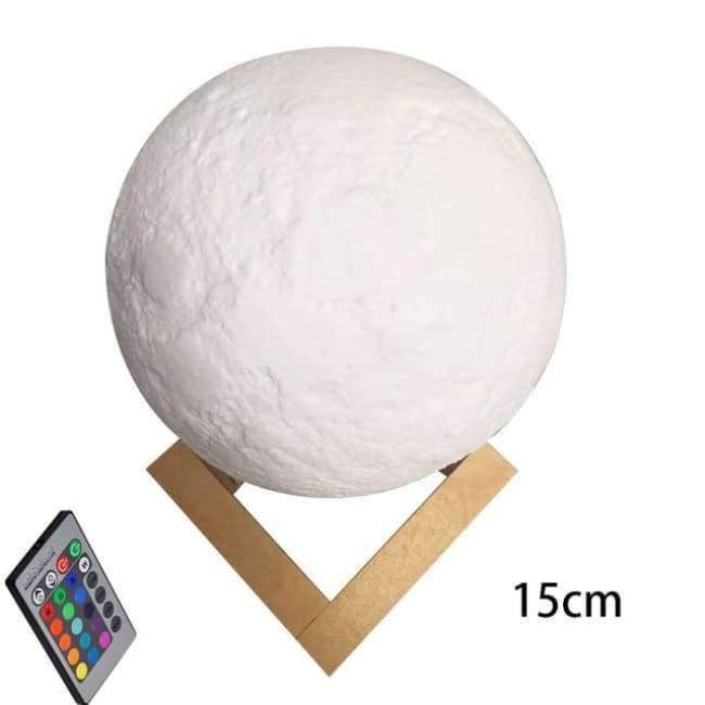 Planet Gates 8cm New Creative Rchargeable 3D Print Moon Lamp 2 Color Change Touch Switch Bedroom Bookcase Novelty Light Home Decor Creative Gift