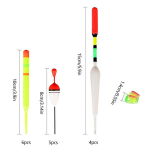 Planet Gates 15 Pieces / Set of Various Vertical Buoys Marine Fishing Buoys Fishing Aquarium Fish Fishing Float