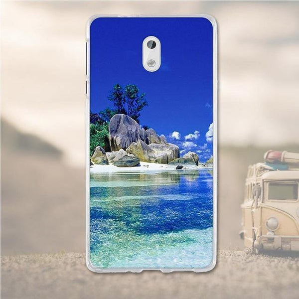 Planet Gates 15 Silicone Cover For Nokia 3 Case Cover Coque For 3D Relief Drawing Soft TPU Coque For Nokia 3 Cover 5.0 Inches Mobile Phone Bag
