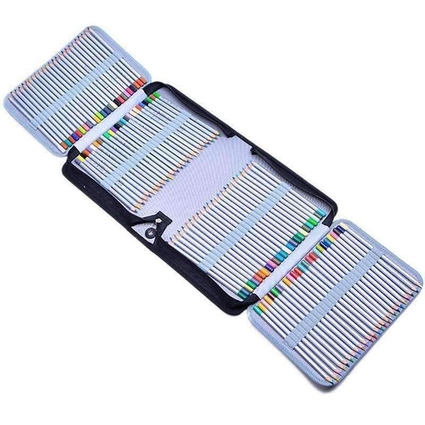 Planet Gates 150 Holes Multi-function Portable Pen Bag Writing Supplies Storage Box Large Capacity Sketch Drawing Pencil Case Stationery