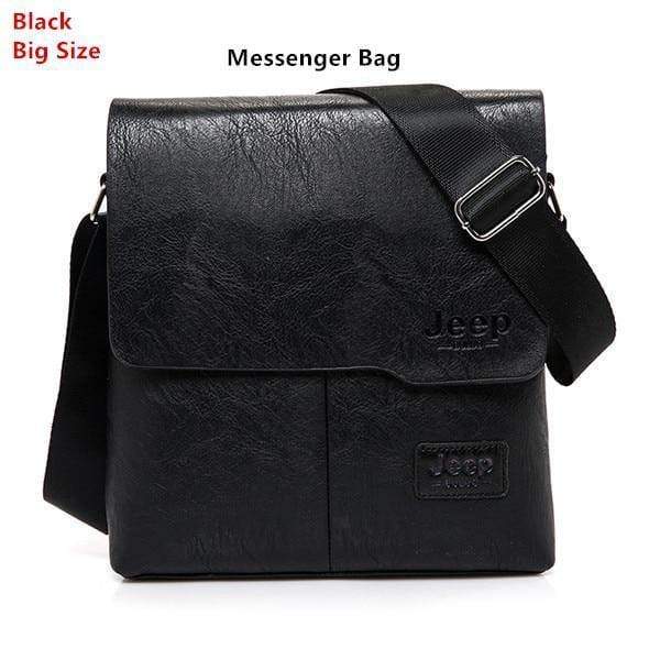 Planet Gates 1505-2 Black / China Men Messenger Bags 2 Set Famous Brand Pu Leather Crossbody Shoulder Bag For Man Business Tote Bags Hot Sale Fashion