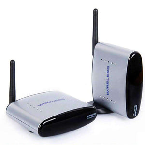 Planet Gates 150M PAT-330 2.4G Wireless AV Audio and Video Sender Transmitter and Receiver System for DVD / DVR / IPTV / CCTV Camera / TV