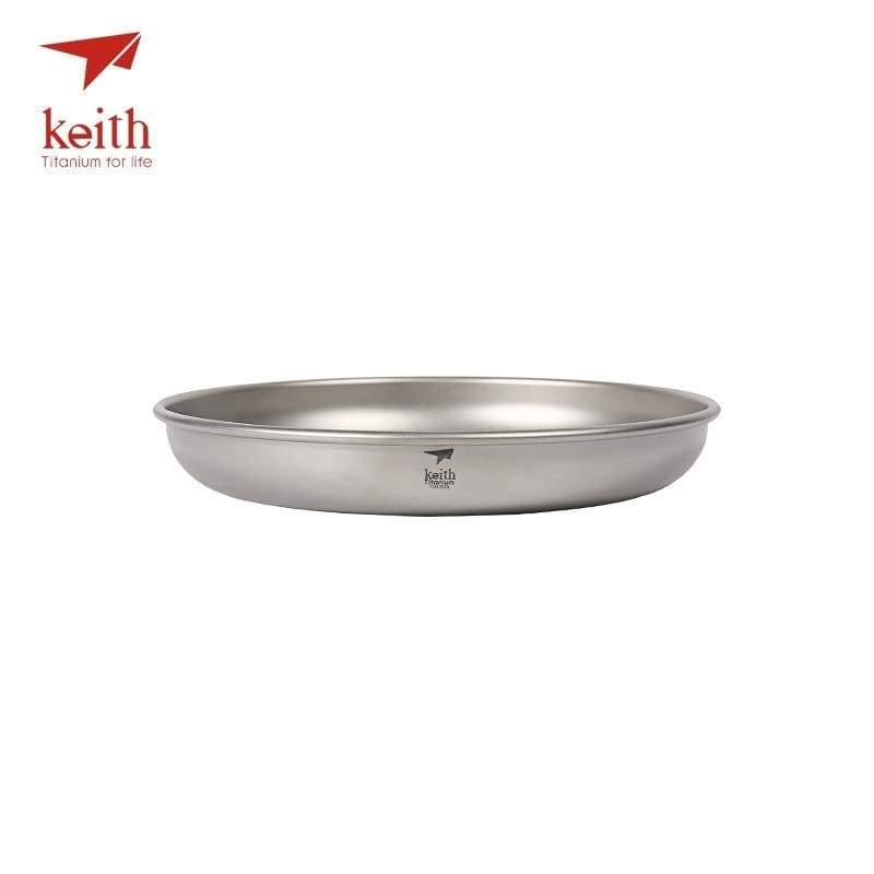Planet Gates 150ml Camping Titanium Dishes 150ml-450ml Saucer Outdoor Tableware Camping Plates Cutlery Ti5362/Ti5368