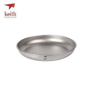Planet Gates 150ml Camping Titanium Dishes 150ml-450ml Saucer Outdoor Tableware Camping Plates Cutlery Ti5362/Ti5368