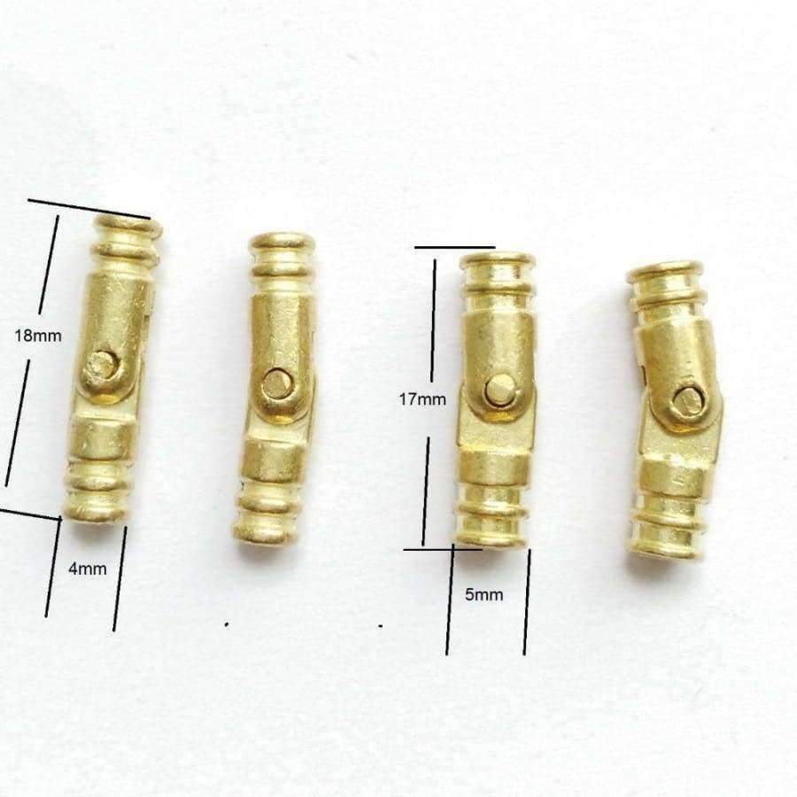 Planet Gates 150pcs Cylindrical Hinge Gold Color Box Hardware Alloy Furniture Accessories Wholesale