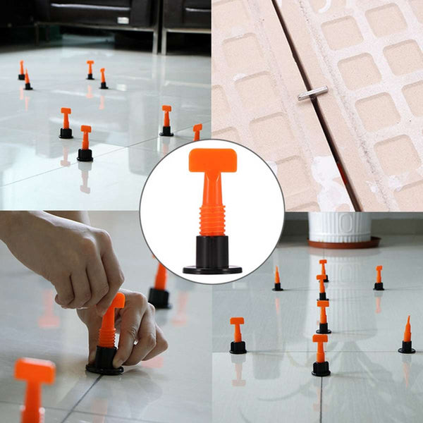 Planet Gates 151Pcs Level Wedges Tile Spacers For Flooring Wall Tile Spacer Carrelage Tile Leveling System Leveler Locator Spacers Plier