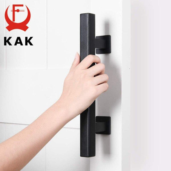 Planet Gates 15380306 12 Inches Sliding Barn Door Handle Pull Cabinet Flush Hardware Set Wood Door Handle Interior Door Furniture Handle Hardware