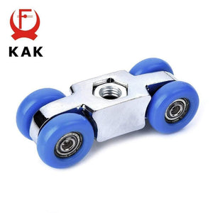 Planet Gates 15380308 Aluminum Alloy Sliding Door Rollers 50KG Bedroom Wood Door Hanging Wheels Meeting Room Wardrobe Door Roller Furniture Wheels