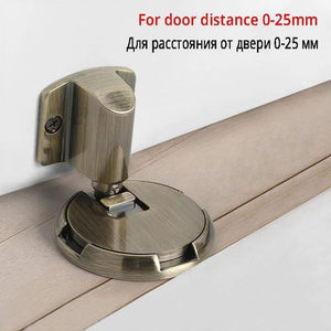 Planet Gates 15380313 161 green bronze Mechanical Doorstop Nail-free Sticker Zinc Alloy Door Stopper Heavy Duty Door Holder Non-Punch Stop Door Hardware