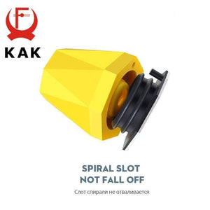 Planet Gates 15380313 Diamond Shape Silicone Door Stopper Upgraded Suction Design No Punch Sticker Doorstop Door Holder Wind-proof Door Hardware