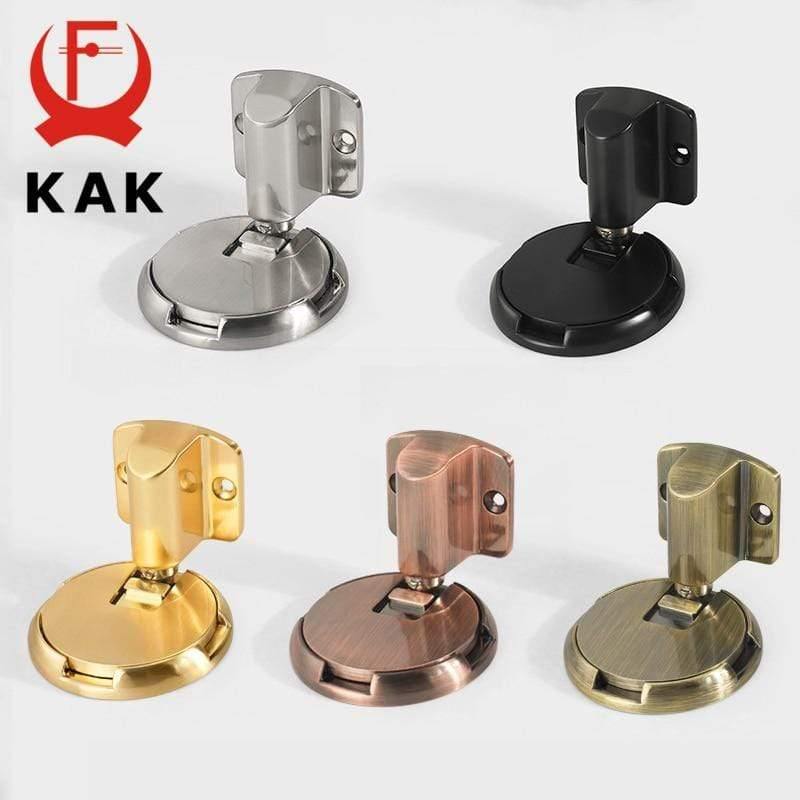 Planet Gates 15380313 Mechanical  Door Stop Nail Free Door Stopper Door Holders Catch Floor Stop Door Nail Free Doorstop Furniture Door Hardware