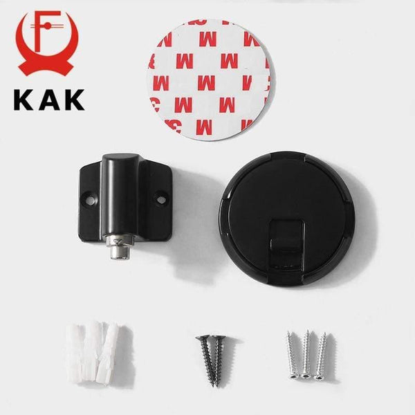 Planet Gates 15380313 Mechanical  Door Stop Nail Free Door Stopper Door Holders Catch Floor Stop Door Nail Free Doorstop Furniture Door Hardware