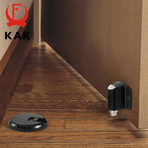 Planet Gates 15380313 Mechanical  Door Stop Nail Free Door Stopper Door Holders Catch Floor Stop Door Nail Free Doorstop Furniture Door Hardware