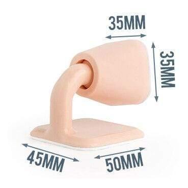 Planet Gates 15380313 Pink Silicone Rubber Door Stop Non Punch Door Holder Nordic Style Mute Noiseless Door Stopper Buffer Damper Stop Door Hardware