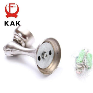 Planet Gates 15380313 Stainless Steel Magnetic Sliver Door Stop Stopper Holder Catch Floor Fitting With Screws For Bedroom Family Home Etc