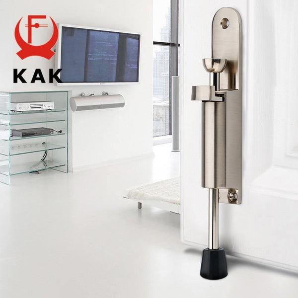 Planet Gates 15380313 Zinc Alloy Foot-operated Lever Door Stops Adjustable Kickdown Bronze Door Holder Door Stop Hardware Door Buffer Fittings