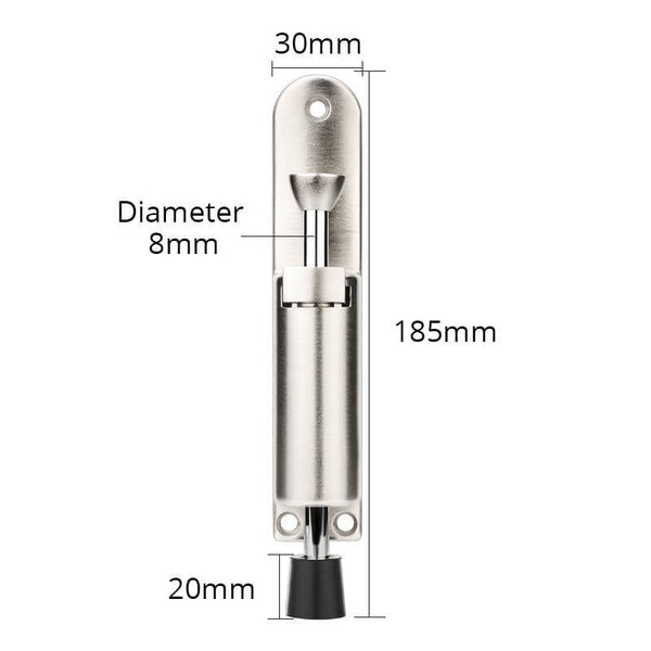 Planet Gates 15380313 Zinc Alloy Foot-operated Lever Door Stops Adjustable Kickdown Bronze Door Holder Door Stop Hardware Door Buffer Fittings