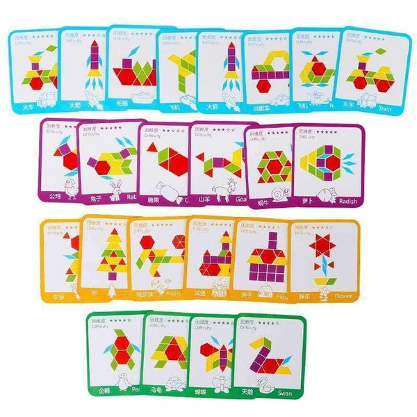 Planet Gates 155 PCS Creative Puzzle Games Educational Toys For Children Jigsaw Puzzle Learning Kids Developing Wooden Toys For Boys Girls