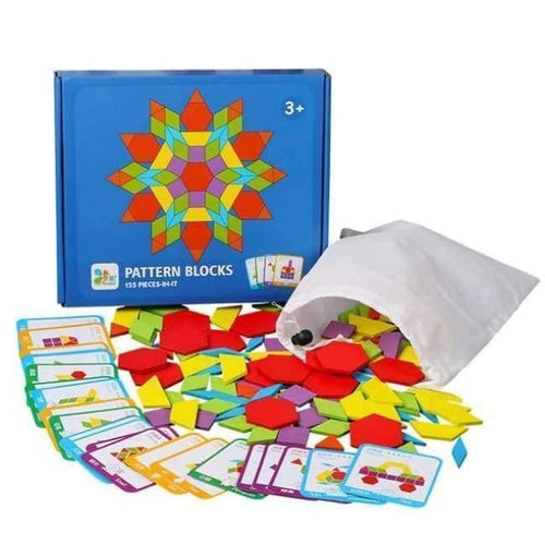 Planet Gates 155 PCS Creative Puzzle Games Educational Toys For Children Jigsaw Puzzle Learning Kids Developing Wooden Toys For Boys Girls