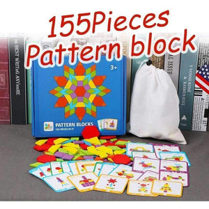 Planet Gates 155 PCS Creative Puzzle Games Educational Toys For Children Jigsaw Puzzle Learning Kids Developing Wooden Toys For Boys Girls