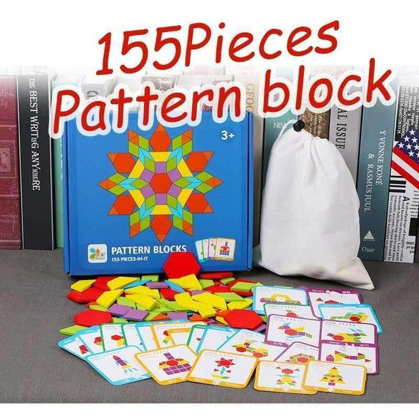 Planet Gates 155 PCS Creative Puzzle Games Educational Toys For Children Jigsaw Puzzle Learning Kids Developing Wooden Toys For Boys Girls