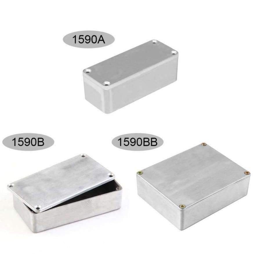 Planet Gates 1590A/1590B/1590BB Aluminum Stomp Box Effects Pedal Enclosure For Guitar Effect Case Holder Musical Instruments 3 Size