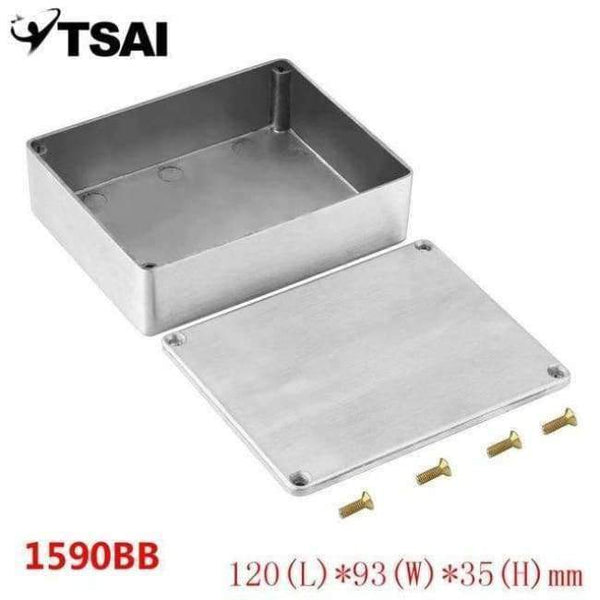 Planet Gates 1590BB 1590A/1590B/1590BB Aluminum Stomp Box Effects Pedal Enclosure For Guitar Effect Case Holder Musical Instruments 3 Size