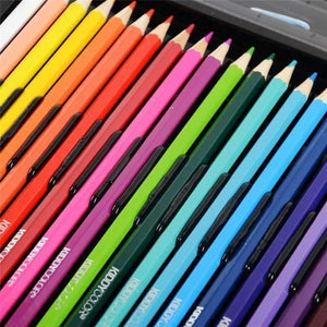 Planet Gates 159pcs/set Deluxe Art Set for Kids in Colorful Paper Case Children Student Art Supplies Crayon Watercolor Oil Painting Set