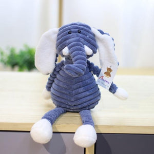 Planet Gates 15cm / 1 Baby Elephant Lion Fox Rabbit Pig Panda Duck Monkey Soft Stuffed Toys Cute Torest Animal Plush Toy For Kids Stripe