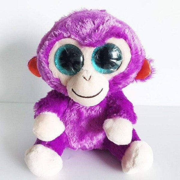 Planet Gates 15cm 14 15CM Ty Beanie Boos Big Eyes Owl Sea Lion Monkey Leopard Plushie Cute Doll Baby Kids Collection Toys Decor Child Birthday Gift