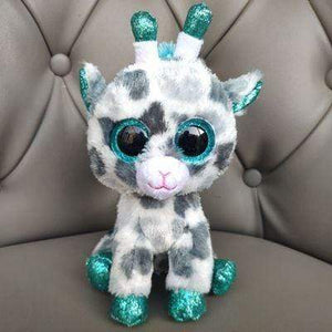 Planet Gates 15cm 14 Ty Beanie Boos Big Eyed Soft Stuffed Animal Plush Dolls Unicorn Cat Heather Gray Cat Kiki Girls Birthday Christmas Gift Toy 15CM