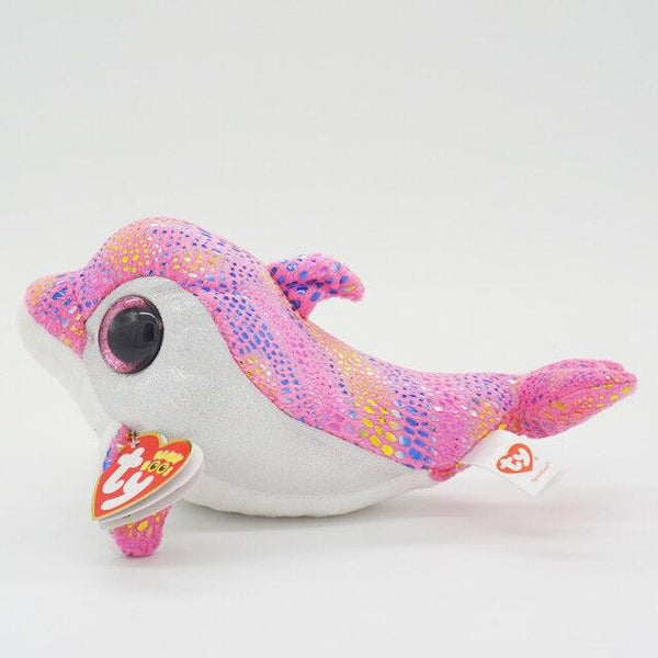 Planet Gates 15cm 18 15CM Ty Beanie Boos Big Eyes Owl Sea Lion Monkey Leopard Plushie Cute Doll Baby Kids Collection Toys Decor Child Birthday Gift