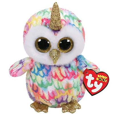 Planet Gates 15cm 2 Ty Beanie Boos Big Eyed Soft Stuffed Animal Plush Dolls Unicorn Cat Heather Gray Cat Kiki Girls Birthday Christmas Gift Toy 15CM