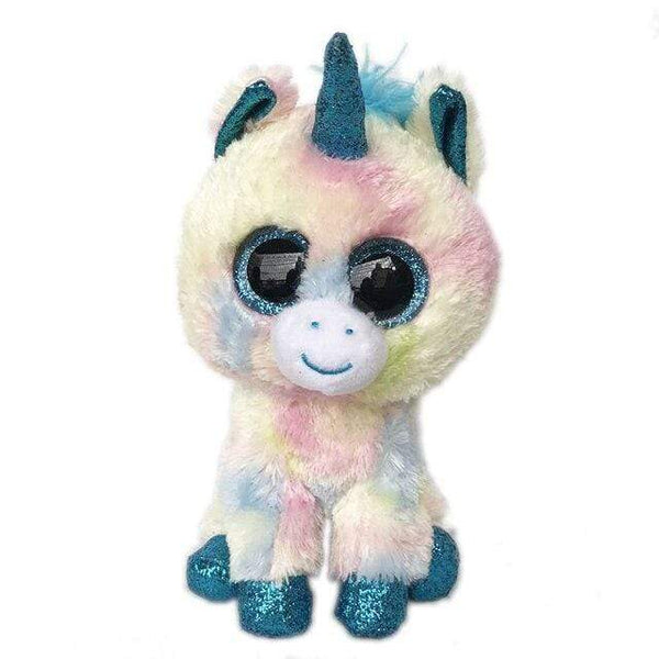 Planet Gates 15cm 24 Ty Beanie Boos Big Eyed Soft Stuffed Animal Plush Dolls Unicorn Cat Heather Gray Cat Kiki Girls Birthday Christmas Gift Toy 15CM