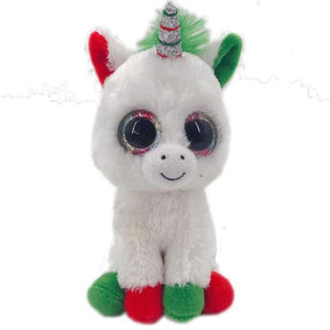 Planet Gates 15cm 25 Ty Beanie Boos Big Eyed Soft Stuffed Animal Plush Dolls Unicorn Cat Heather Gray Cat Kiki Girls Birthday Christmas Gift Toy 15CM