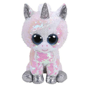 Planet Gates 15cm 30 Ty Beanie Boos Big Eyed Soft Stuffed Animal Plush Dolls Unicorn Cat Heather Gray Cat Kiki Girls Birthday Christmas Gift Toy 15CM