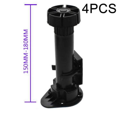 4 Pcs Adjustable Height Cupboard Foot Cabinet Leg For Kitchen Bathroom Accessories Furniture Legs Plinth Cabinets 8/10/12/15cm