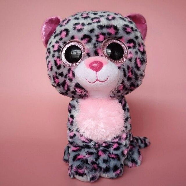 Planet Gates 15cm 7 Ty Beanie Boos Big Eyed Soft Stuffed Animal Plush Dolls Unicorn Cat Heather Gray Cat Kiki Girls Birthday Christmas Gift Toy 15CM