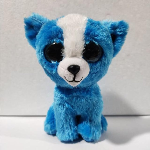 Planet Gates 15cm / Brown Ty 6''15cm Big Eyes Halloween Series Animal Dark Bat Cat Spider Soft Stuffed Plush Dolls Holiday Decoration Toys Kids Gift