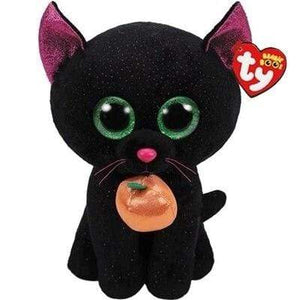 Planet Gates 15cm / Burgundy Ty 6''15cm Big Eyes Halloween Series Animal Dark Bat Cat Spider Soft Stuffed Plush Dolls Holiday Decoration Toys Kids Gift
